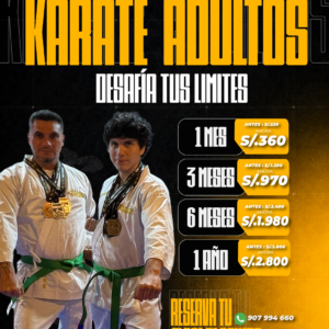 Jóvenes y Adultos – KARATE XTREME - Imagen 1
